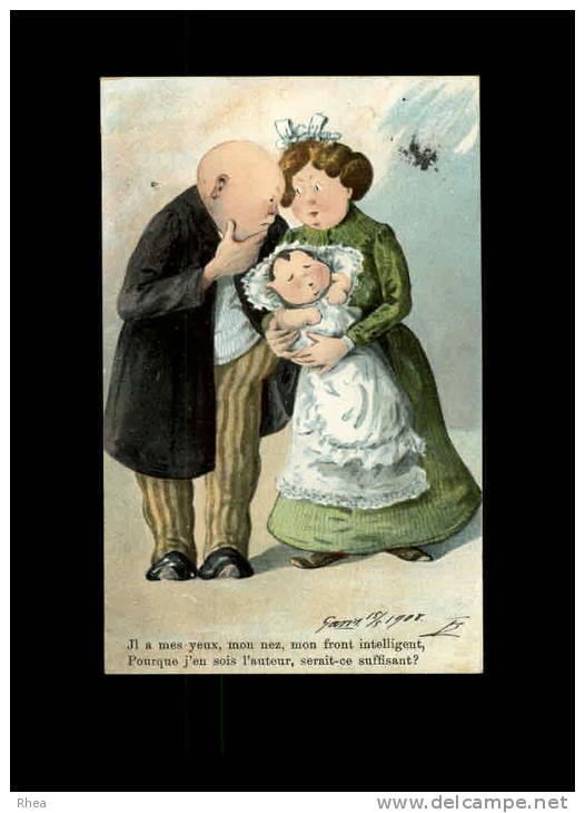 ILLUSTRATEURS - BELLE SERIE DE 6 CARTES POSTALES DE BEBES - 1900-1949