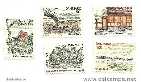 1974 - Danimarca 574/78 Vedute     ------ - Unused Stamps