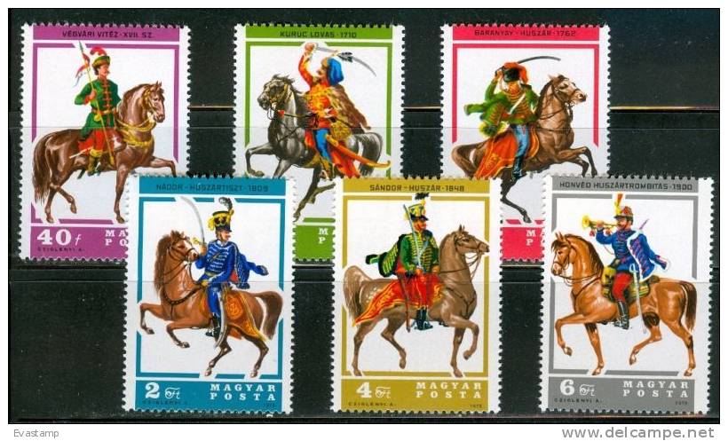 HUNGARY - 1978. Hungarian Hussars Cpl.Set MNH! - Ongebruikt