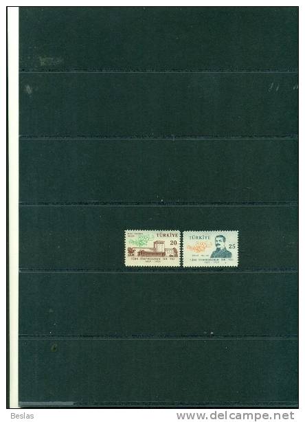 TURQUIE 100 THEATRE NATIONAL 2 VAL NEUFS - Unused Stamps