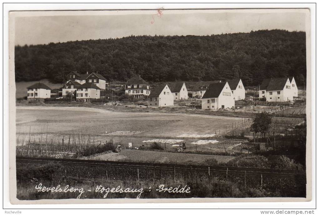 Allemagne-Gevelsberg-Vogelsaug: Bredde- Femme Et Brouette- Linge étendu Au Sol- Carte-photo - Gevelsberg