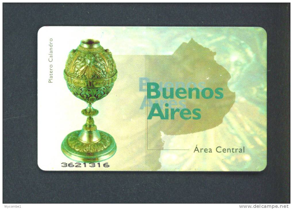 ARGENTINA  -  Chip Phonecard As Scan - Argentinië