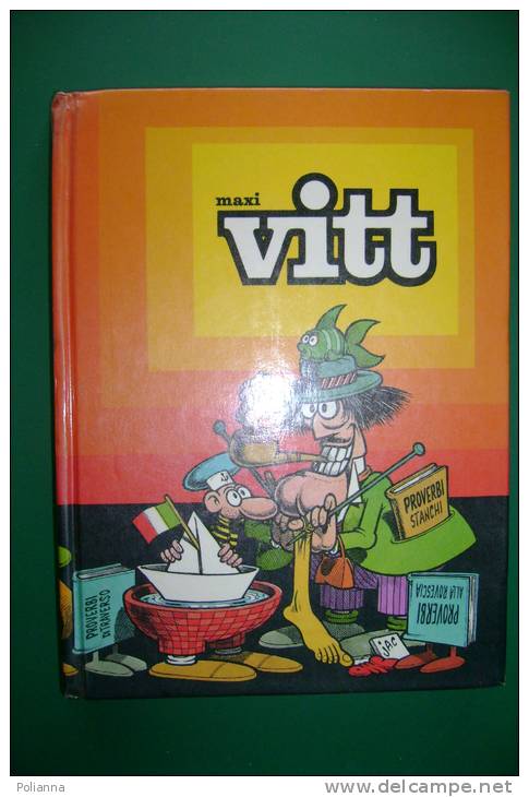 PEF/13 DIARIO MAXI VITT 1975-76 Editrice A.V.E. Cartonato/JACOVITTI - Umoristici