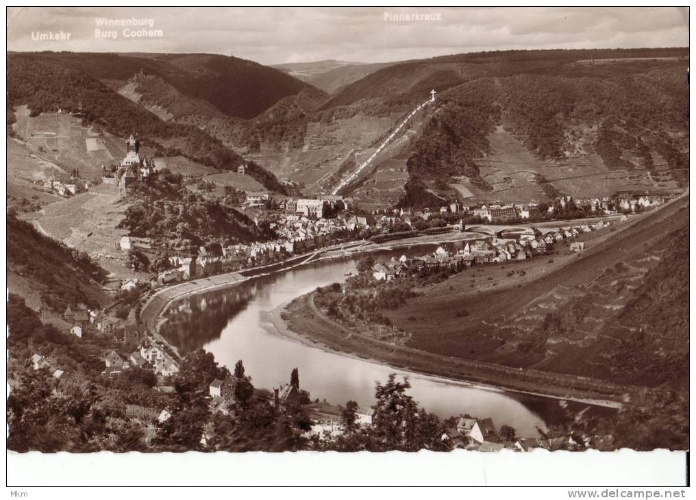 Cochem?mosel Blick Von Der Sehler-Hutte - Cochem