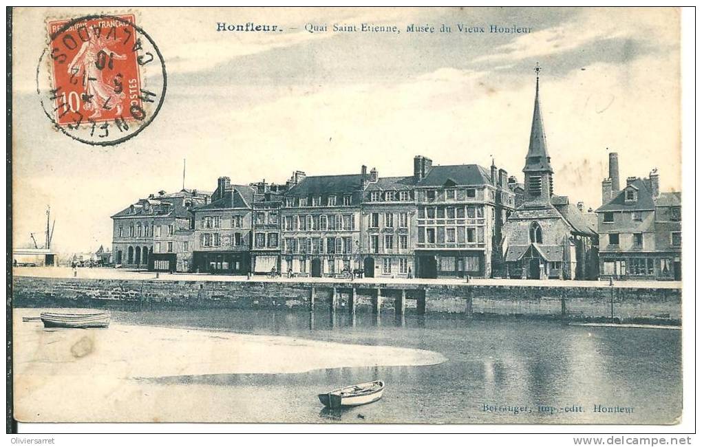 Honfleur   Quai Saint étienne - Honfleur