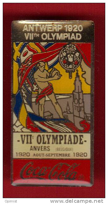 18686-anvers Belgique 1920...coca Cola.jeux Olympiques. - Coca-Cola