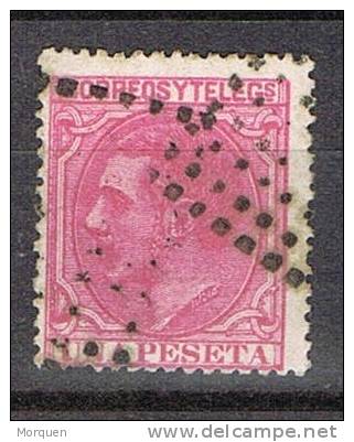 Sello 1 Pta Alfonso XII 1879,  Num 207a º - Used Stamps