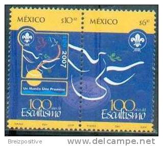 Mexique Mexico 2007 - Centenaire Du Scoutisme / 100 Years Of Scouting - MNH - Otros & Sin Clasificación