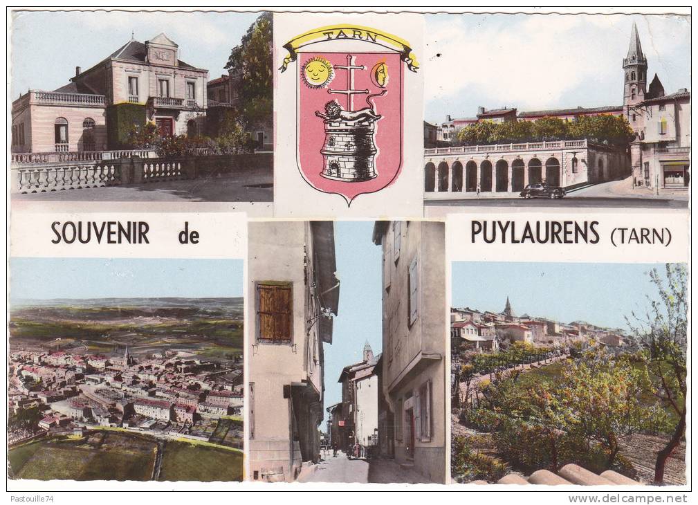 1  C  -  Souvenir  De  PUYLAURENS  (81.  Tarn) - Puylaurens