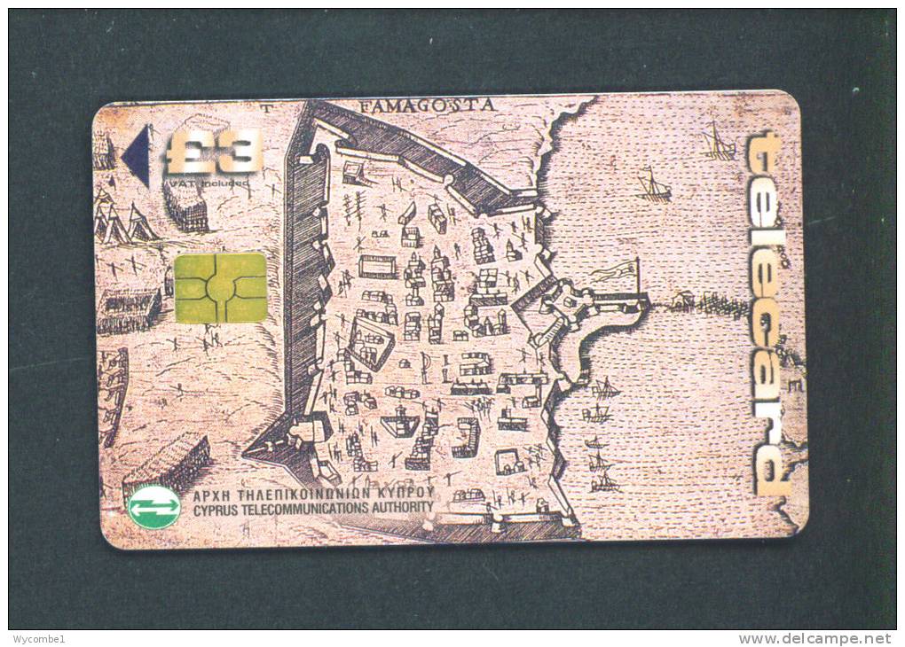 CYPRUS  -  Chip Phonecard As Scan - Zypern