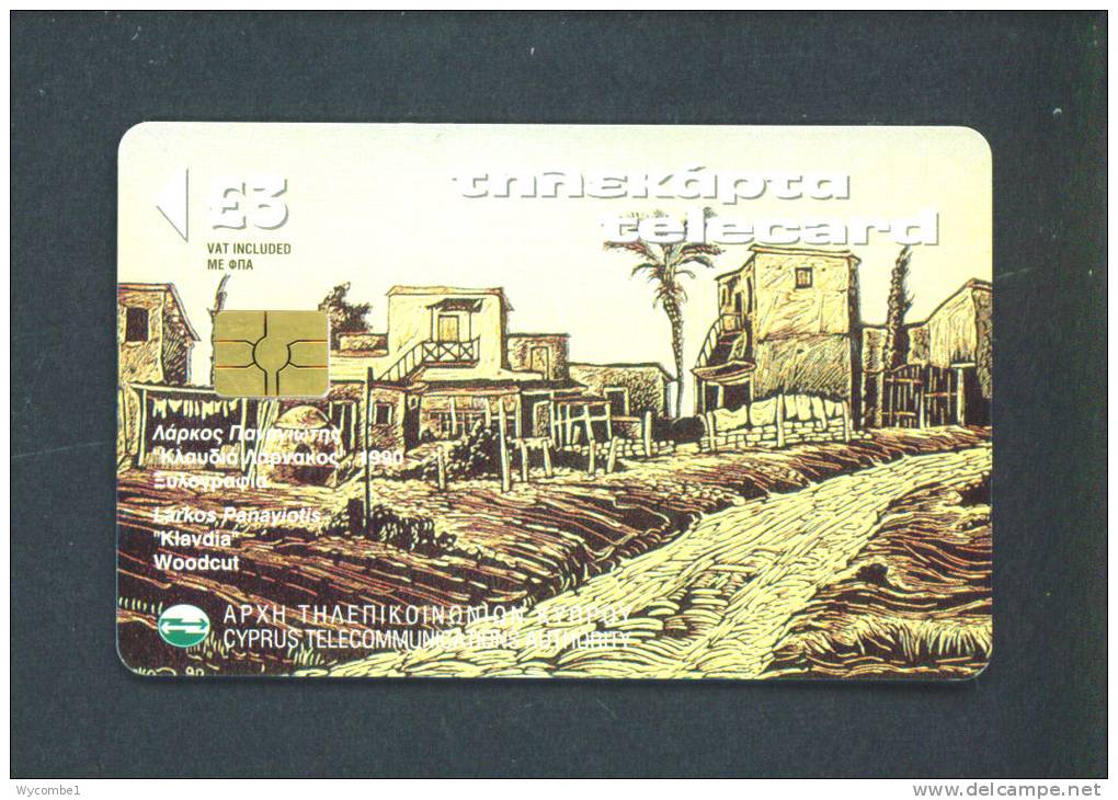 CYPRUS  -  Chip Phonecard As Scan - Zypern