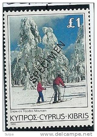 Cyprus, Skiing, Snow OnTroodos Mountain, SPECIMEN - Invierno