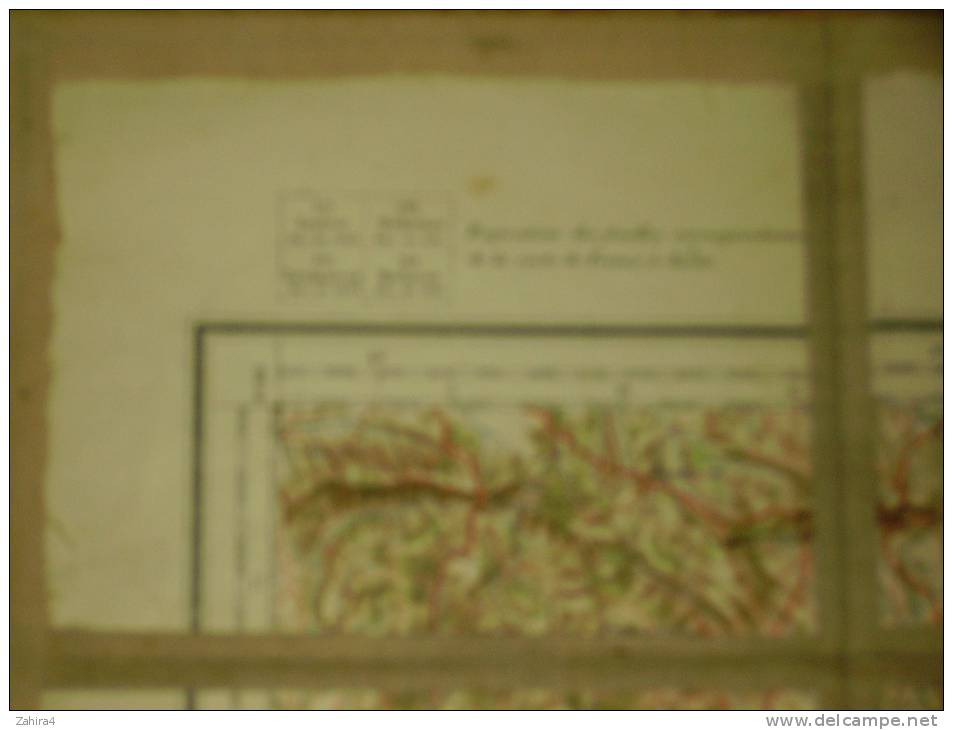Carcassonne  -  Flle N° 72 - 1/200000 - 1900 - 1901  -  765 X 580 - Topographische Karten