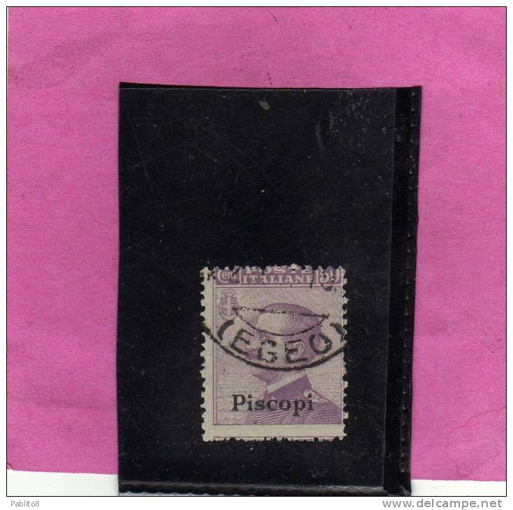 EGEO 1912 PISCOPI  50 C TIMBRATO - Egée (Piscopi)