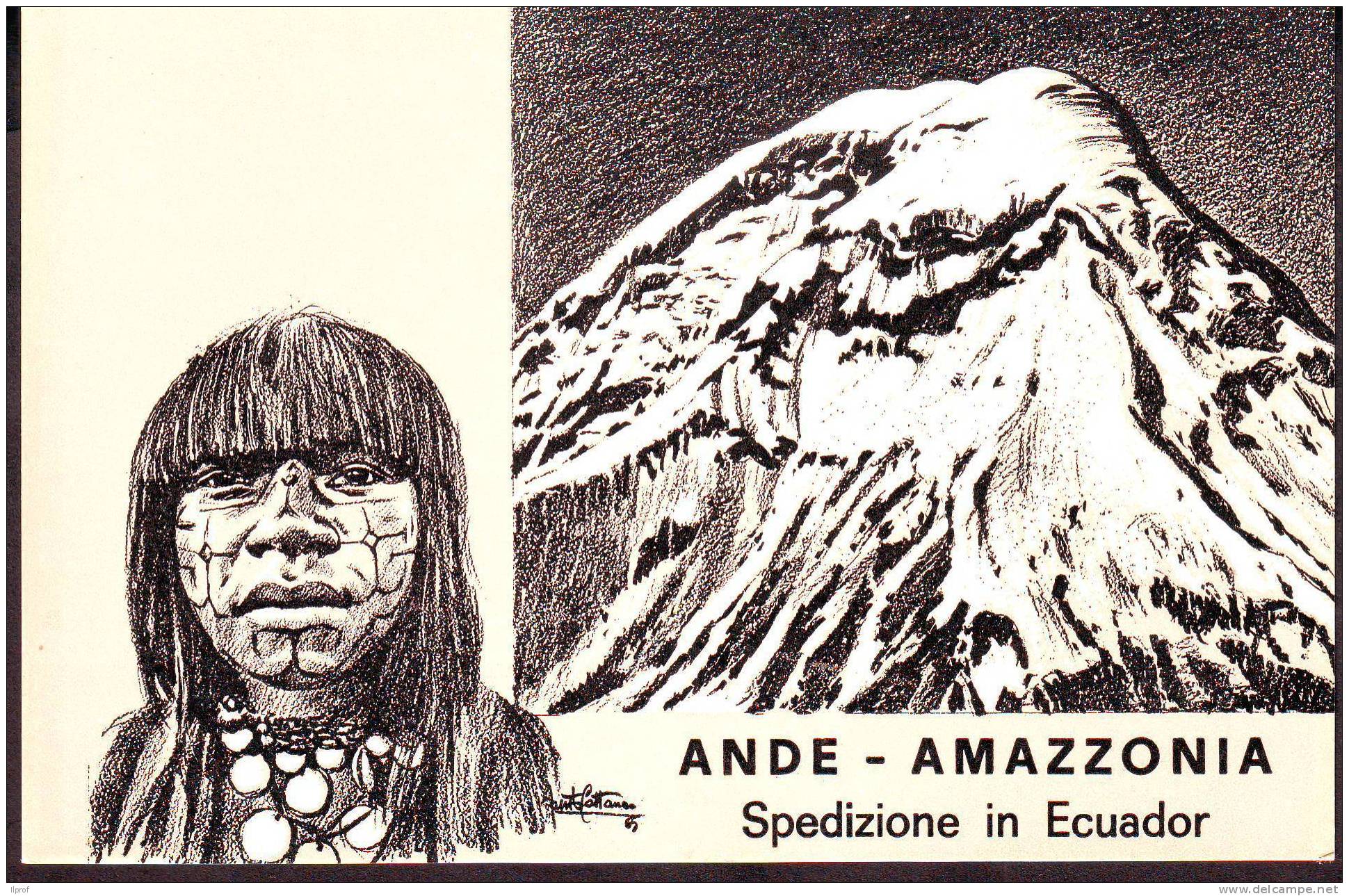 Expedition Equador Ande-Amazzonia Spedizione CAI Bologna Anni ' 60 / '70 - Equateur