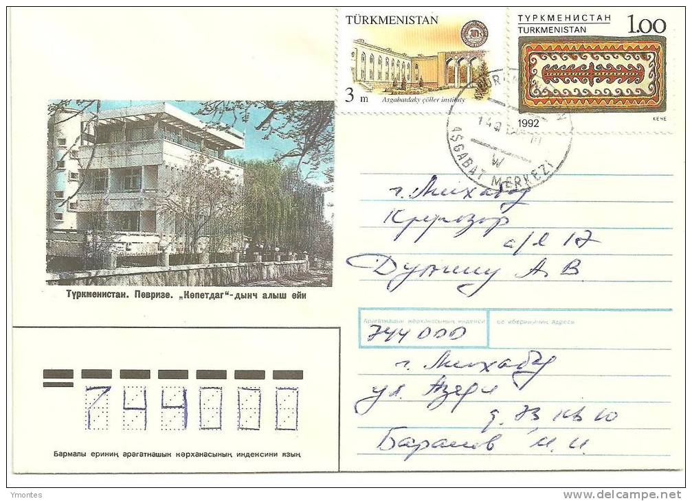 Cover Turkmenistan 1997 - Turkménistan