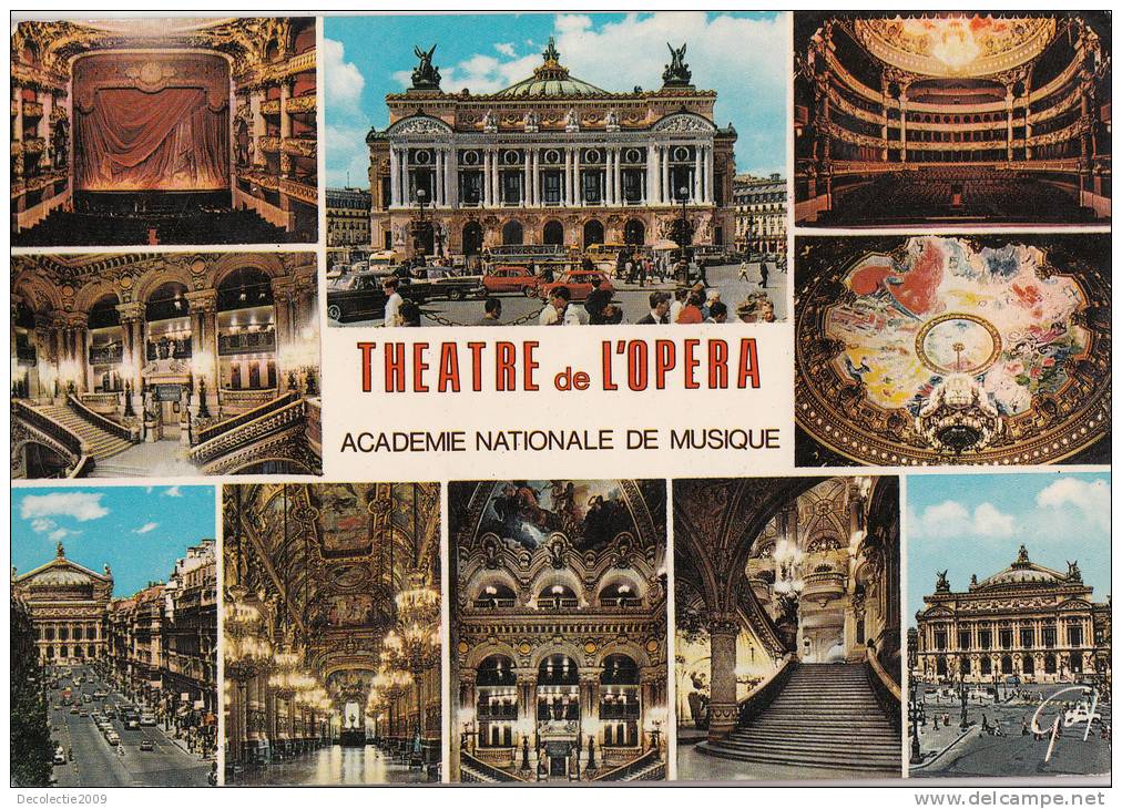 B40742 Paris Theatre De L`opera Used Perfect Shape - Enseignement, Ecoles Et Universités