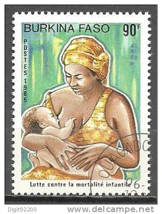 1 W Valeur Oblitérée, Used - BURKINA FASO * 1985 - N° 1004-41 - Burkina Faso (1984-...)