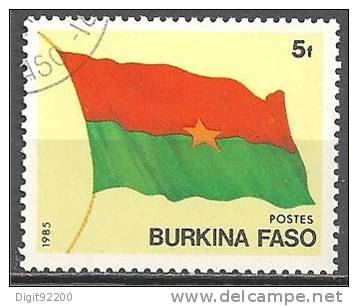 1 W Valeur Oblitérée, Used - BURKINA FASO * 1985 - N° 1004-46 - Burkina Faso (1984-...)