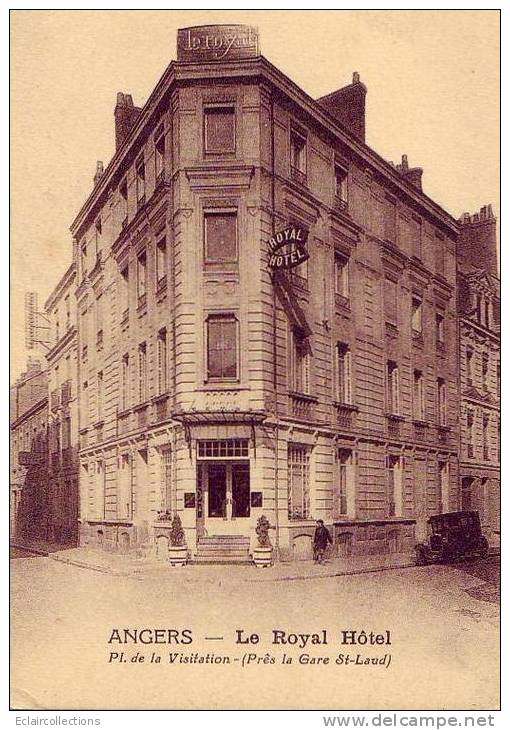 CPA.France.Maine Et Loire.49.Angers...Hotel..Royal Hotel....Place De La Visitation - Angers