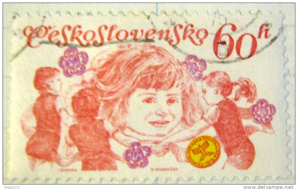 Czechoslovakia 1975 Children Playing 60h - Used - Used Stamps