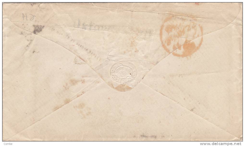 Lettre Victoria Relief 1s Pour New York /d48. - Covers & Documents