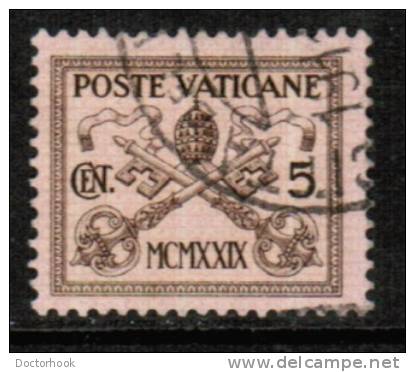 VATICAN   Scott #  1  VF USED - Gebraucht