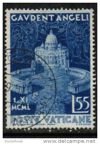 VATICAN   Scott #  144  VF USED - Used Stamps