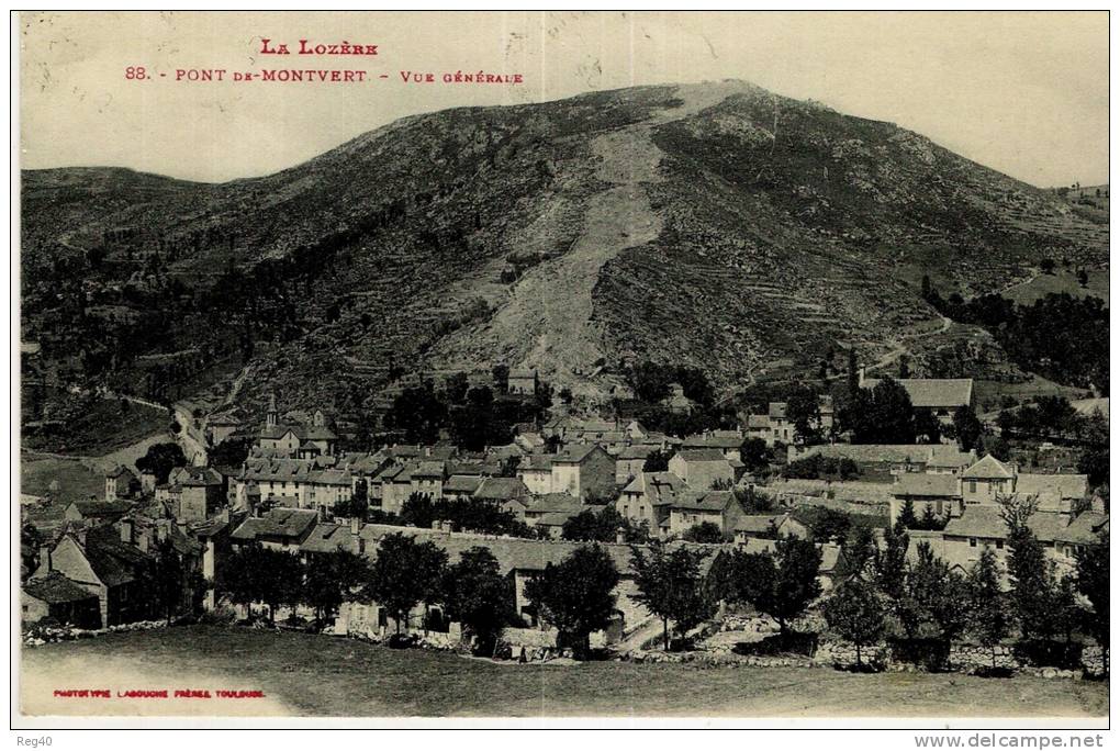 D48  - PONT DE MONTVERT  - Vue Générale - Le Pont De Montvert