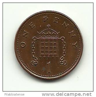 2000 - Gran Bretagna 1 Penny    ---- - 1 Penny & 1 New Penny