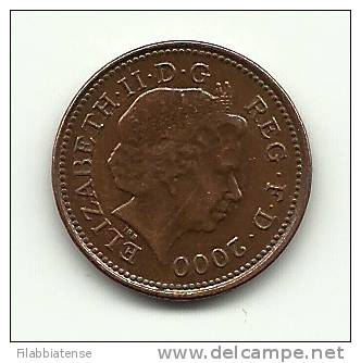 2000 - Gran Bretagna 1 Penny    ---- - 1 Penny & 1 New Penny