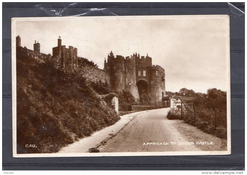 21672   Regno  Unito,  Approach  To  Dover  Castle,  VG  1933 - Dover