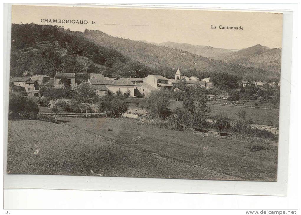 CHAMBORIGAUD  La Cantonnade - Chamborigaud