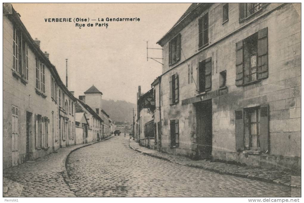 VERBERIE - La Gendarmerie - Rue De Paris - Verberie