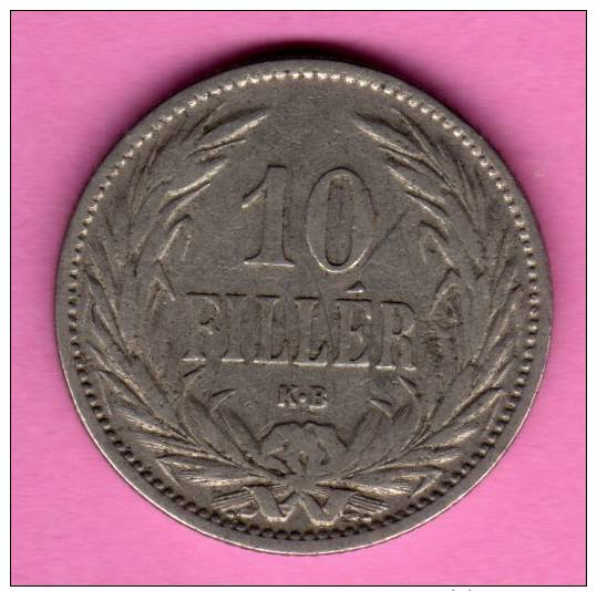 Hungría / Ungarn / Hungary   ** 10 Filler 1895 KB **  KM# 482 - Hungría