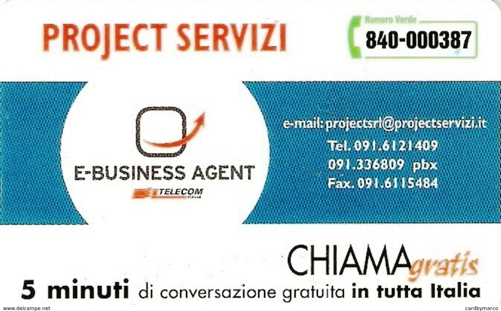 *CHIAMAGRATIS - N.136 - PROJECT SERVIZI* - Scheda NUOVA (MINT) (DT) - Other & Unclassified