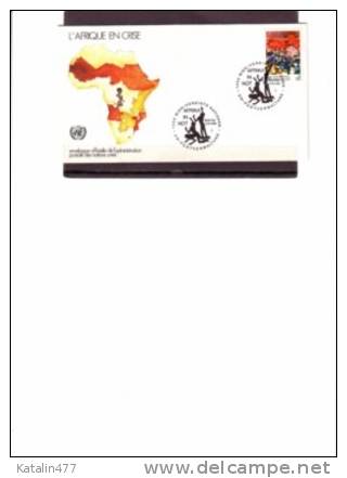 UNO Wien,1986. Africa In Crises,  FDC - FDC