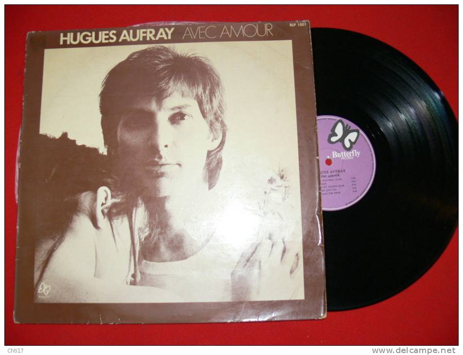 HUGUES AUFRAY   AVEC AMOUR  EDIT  BUTTERFLY - Country Et Folk