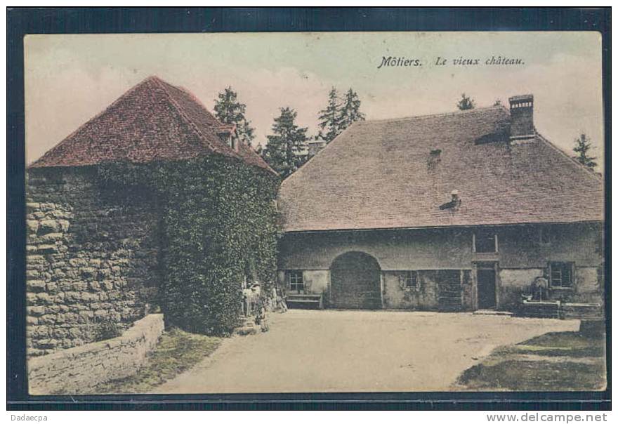 Môtiers, Le Vieux Château, Fontaine, - Môtiers 