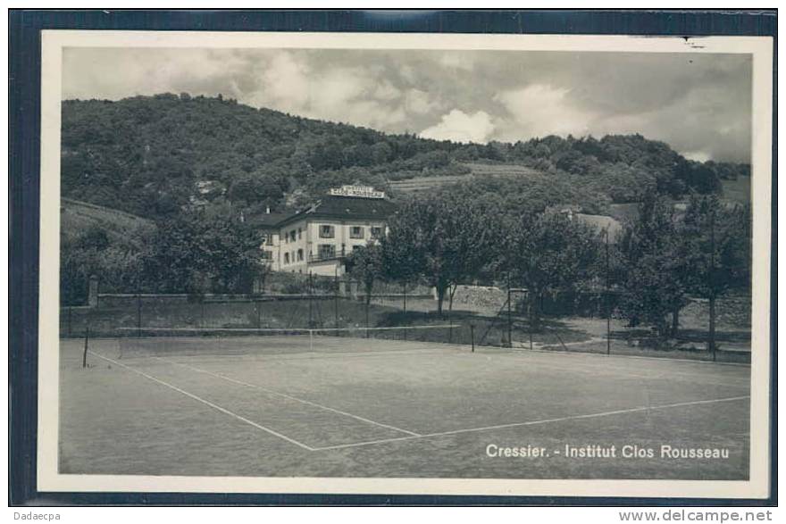 Cressier - Institut Clos Rousseau, Tennis, - Cressier