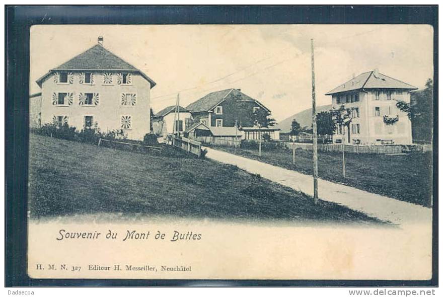 Souvenir Du Mont Des Buttes - Buttes 