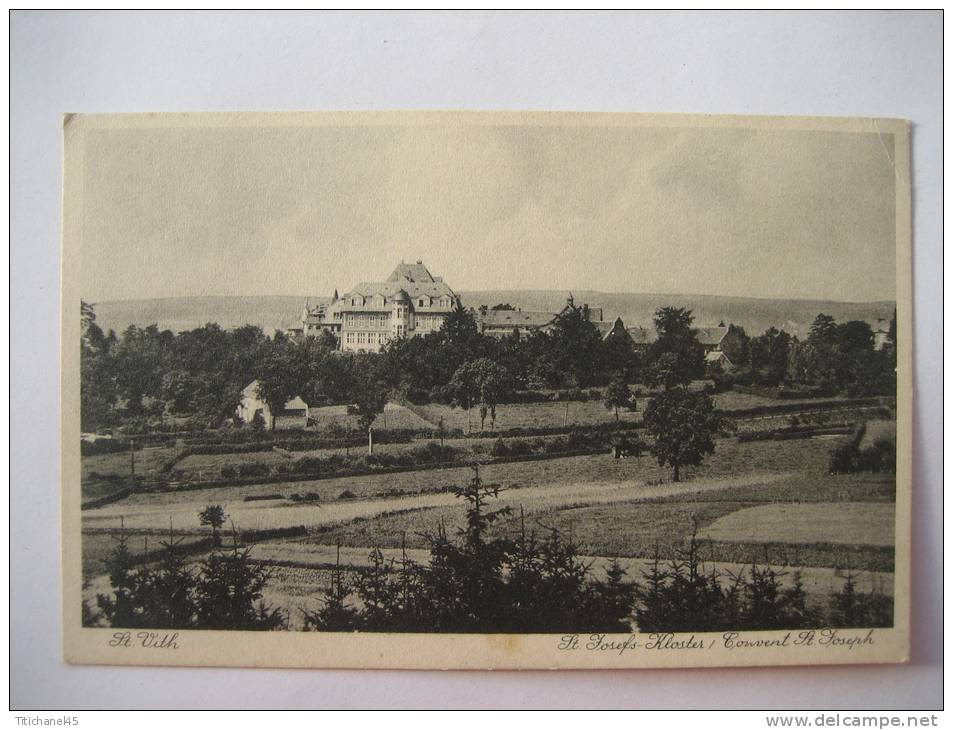 SAINT-VITH - Couvent St-Joseph - St-Josefs-Kloster - Sankt Vith