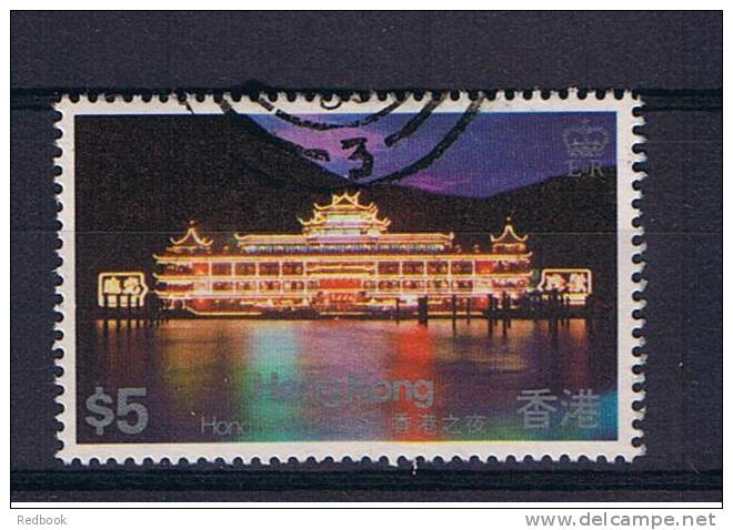 RB 791 - Hong Kong 1983 - $5 Hong Kong By Night - Jumbo Floating Restaurant  SG 445 - Fine Used Stamp - Used Stamps