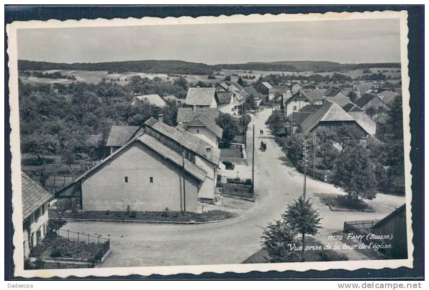 Fahy, Vue Prise De La Tour De L´Eglise, - Fahy