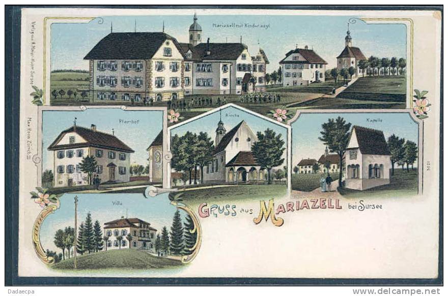 Gruss Aus Mariazell Bei Sursee, Mehransichten, En Couleur, - Sursee