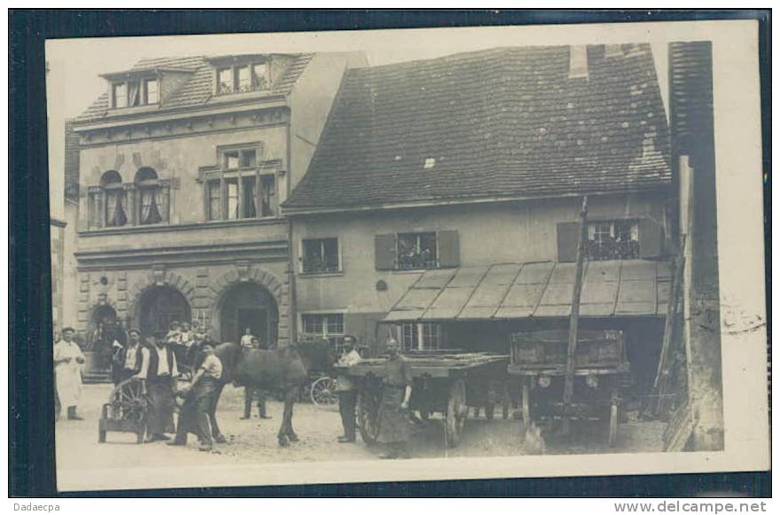 Basel, Binsingen ?, Chevaux, Animée, - Autres & Non Classés