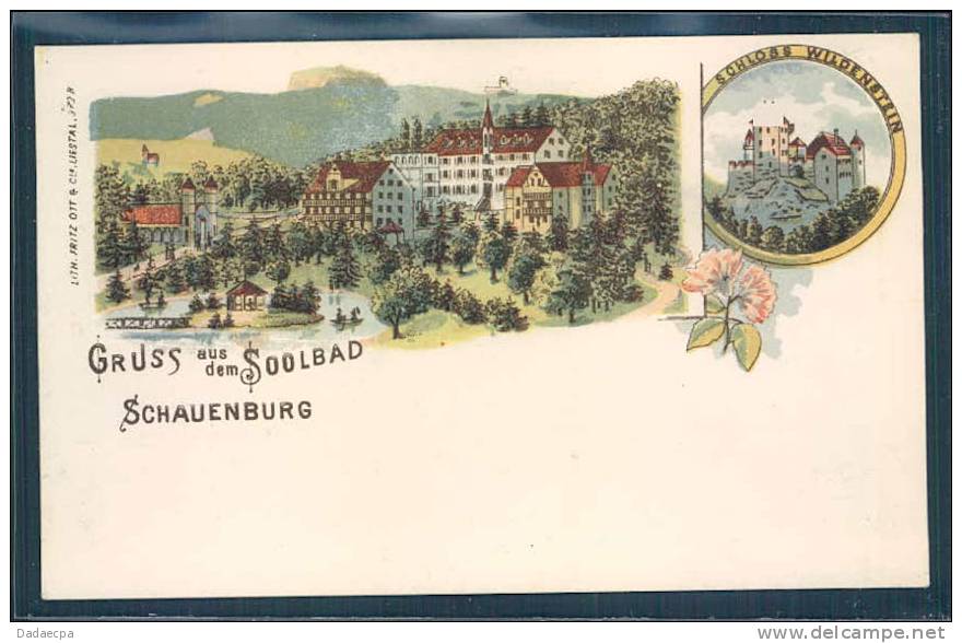 Gruss Aus Dem Soolbad, Schauenburg, - Autres & Non Classés