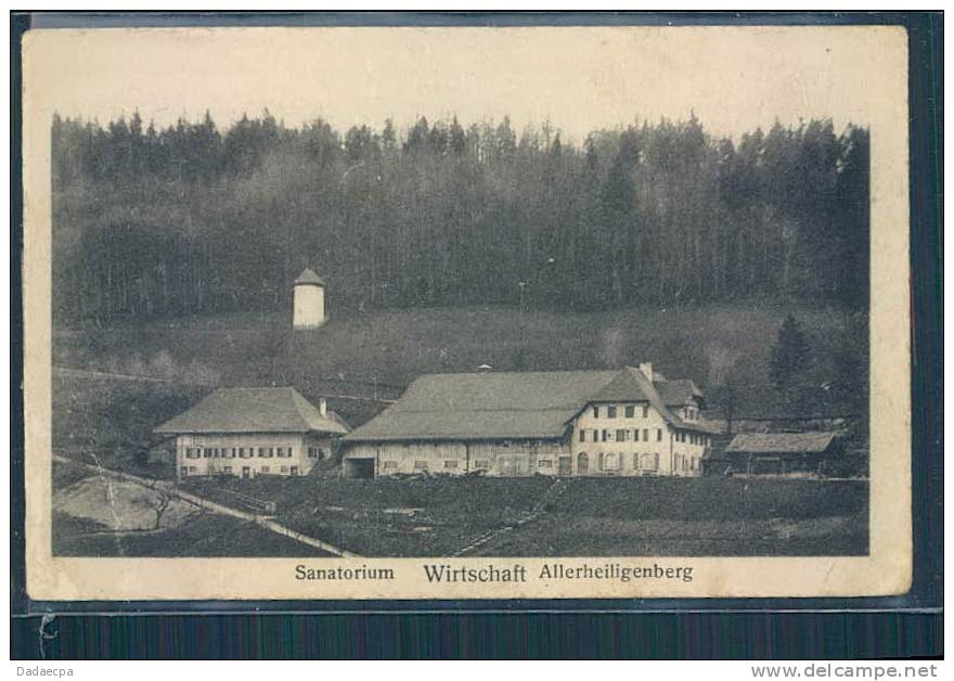 Sanatorium, Wirtschaft Allerheiligenberg, - Autres & Non Classés
