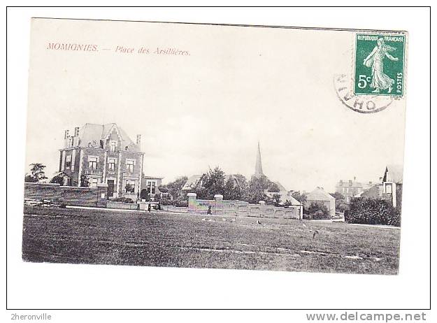 CPA - MOMIGNIES - Place Des Arsillières - 1908 - Momignies