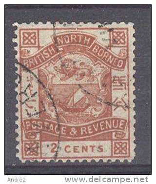 North Borneo - Borneo Du Nord - 1888 -92 - 2c Brown - North Borneo (...-1963)